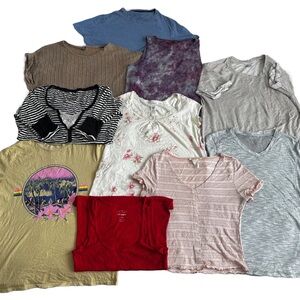 Women's Tops- Lot of 10 - Mixed Sizes and Brands